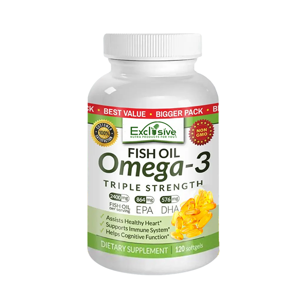 Fish Oil 2400 mg Softgels